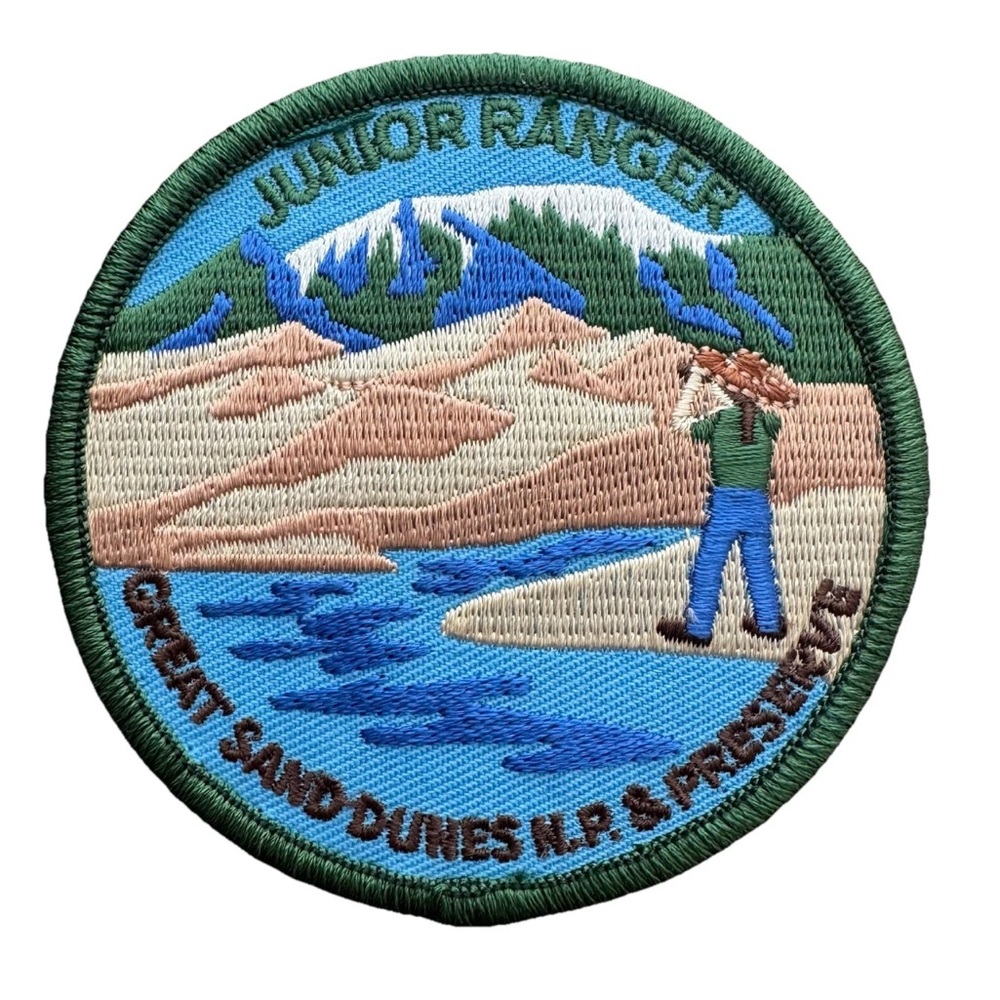 Great Sand Dunes National Park‎ & Preserve Junior Ranger Embroidered Patch Badge
